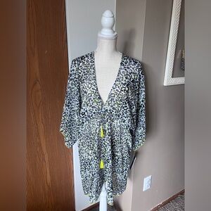 Leopard Bathing Suit Cover-Up
